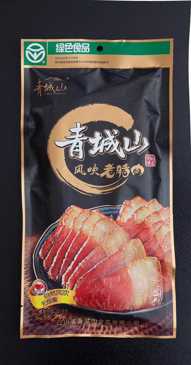 418g有机风吹老腊肉